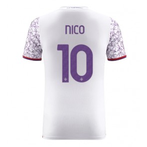 Fiorentina Nicolas Gonzalez #10 Bortatröja 2023-24 Kortärmad